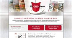 Desktop Screenshot of myheinzmenu.com